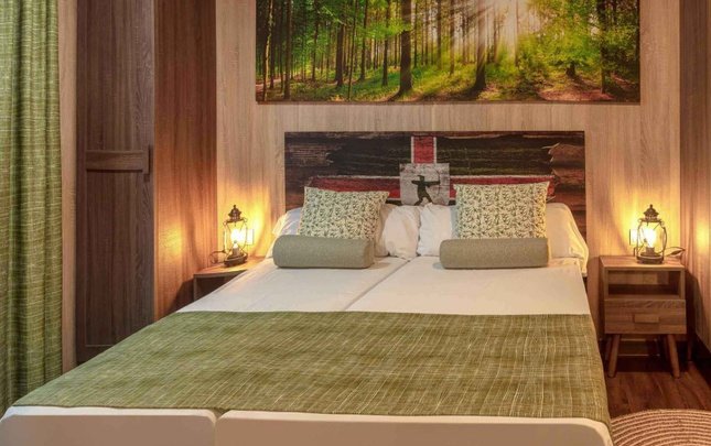 Cabaña 'new sherwood' 3 dormitorios Parque Vacacional Magic Robin Hood Alfaz del Pi
