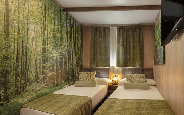 Cabaña 'new sherwood' 3 dormitorios jacuzi premium Parque Vacacional Magic Robin Hood Alfaz del Pi