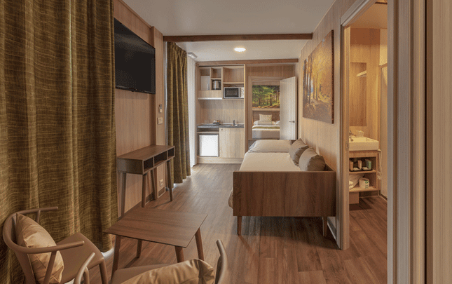 CABAÑA 'NEW SHERWOOD' 3 DORMITORIOS JACUZI PREMIUM Parque Vacacional Magic Robin Hood Alfaz del Pi CABAÑA 'NEW SHERWOOD' 3 DORMITORIOS JACUZI PREMIUM Parque Vacacional Magic Robin Hood Alfaz del Pi